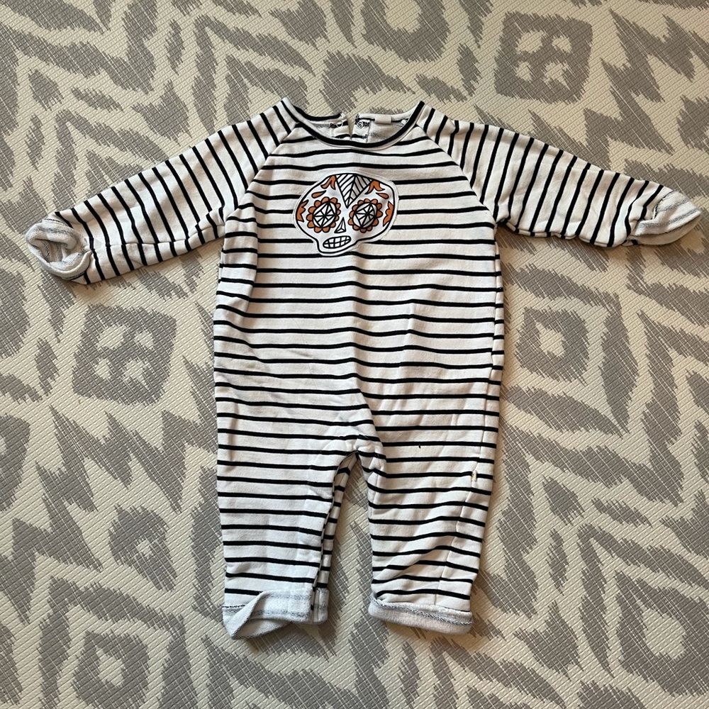2T Sugar Skull Hallmark Baby Romper